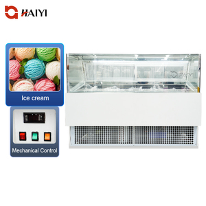 Congelador Exhibidor de Helados Comercial de Bajo Consumo, Mini, Compacto, con Tapa de Vidrio, en Oferta - Product Image 1