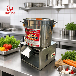 Máquina Cortadora de Verduras Industrial para Cocina Centralizada y Fábrica de Alimentos, Automática, para Picar Pimiento, Apio y Espinaca - Product Image 1