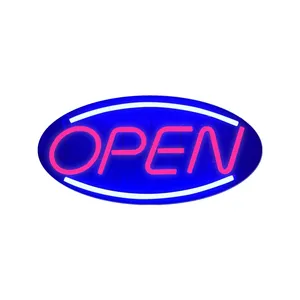 Goldmore 5 Open Sign Light 3D Art USB Powered Open Sign Neon Open Sign LED for Business Shop Bar Restaurant Parties Home
