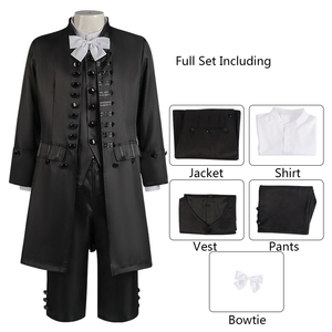  Disfraz de Guardia Real Británica, Disfraz de Soldados de la Guardia Real del Príncipe <span class=keywords><strong>William</strong></span>, Traje de Príncipe Europeo, Conjunto Completo de Traje de Caballero - Product Image 5