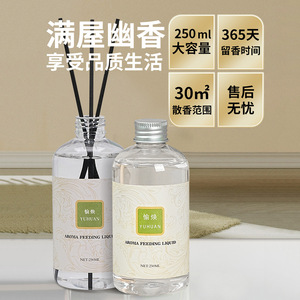 Yuhuan Aromatherapy Reed <b>Diffuser</b> <b>Oil</b> 500ml Plant Essential <b>Oils</b> Home Fragrance Long Lasting Scent - Product Image 5