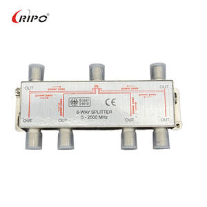 Répartiteur TV AV Pro de haute qualité 5-2500MHz 8 voies F-Coaxial - Product Image 5