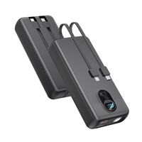 Nouveau Gadget Électronique ODM 2026 : Chargeur de Téléphone Portable Portable 20000mAh à Charge Rapide 22.5W avec Affichage Numérique