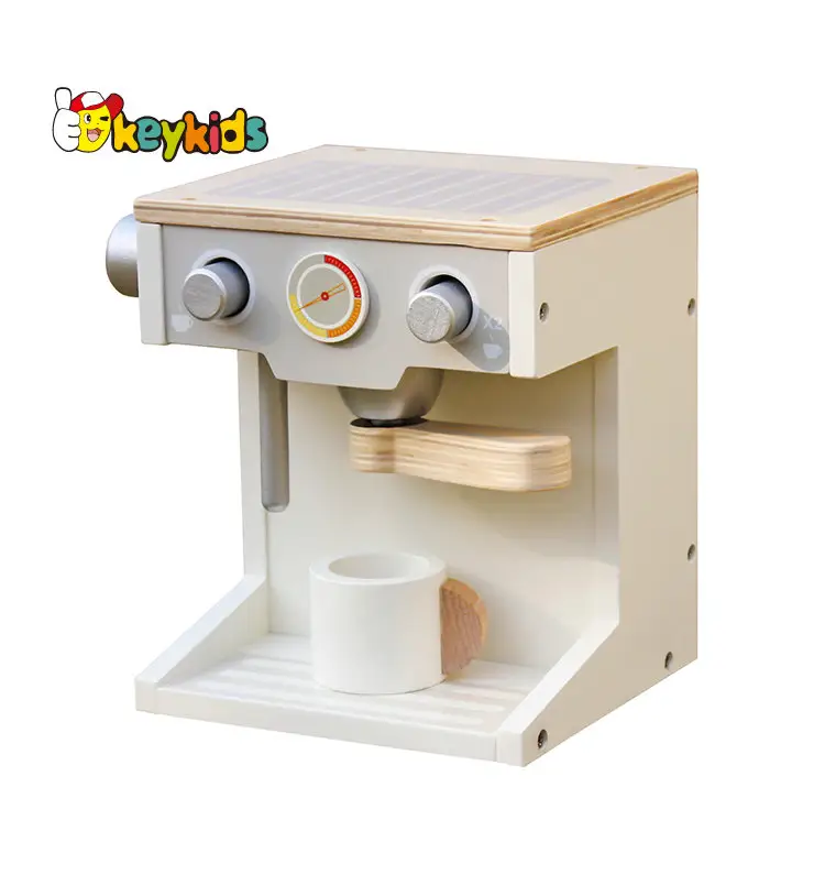 Neue Design-Simulation Kinder Holz so tun, als ob Kaffee maschine W10D134