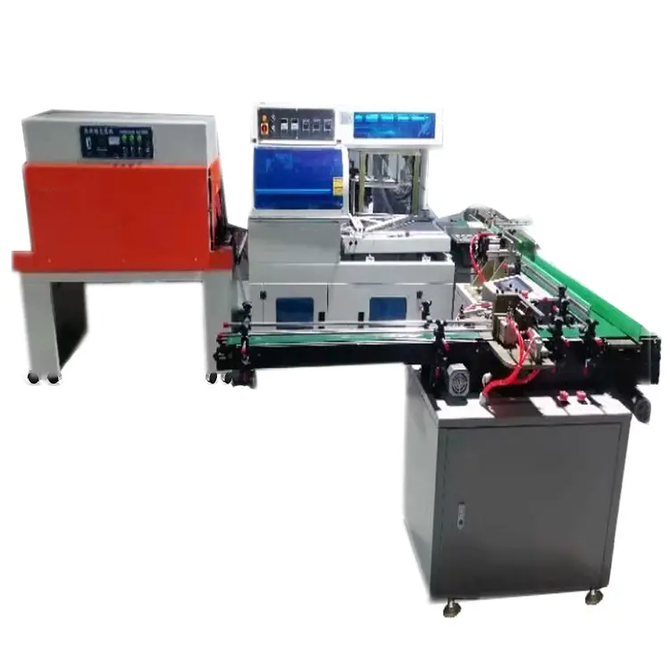 RTRY thermal paper roll slitting and packaging machine shrink film packing machine cash register paper packaging machine