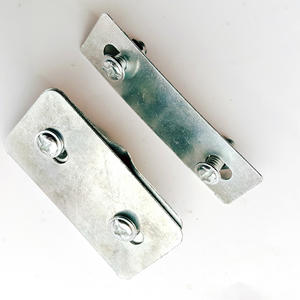 Soporte de montaje para cesta de bicicleta, de acero negro resistente, con tornillos y tuercas para instalación en el cuadro - Product Image 2