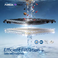 Filtro de Agua para Jarra PUREZA, Paquete de 3, Compatible con Jarra Bri-TA, Flujo Rápido, Crea Más Espacio en la Cocina