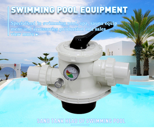 Huidi nhà máy bán buôn hồ bơi Lọc Cát bể đầu 1.5 2.0 inch Bộ lọc hàng đầu với lưu thông cát hồ bơi Lọc phụ kiện - Product Image 6