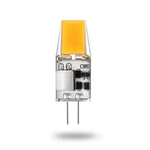 หลอดไฟ LED จิ๋วแบบ G4 3W 6V/12V/24V หลอดไฟพิเศษชัดเจนสำหรับโคมไฟระย้าตู้เสื้อผ้าไฟทำงานแบบเชิงเทียนและโคมไฟทำงาน