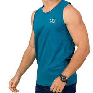 Débardeur homme doux et confortable Marque privée Logo personnalisé Découpe et couture Débardeur homme - Product Image 4