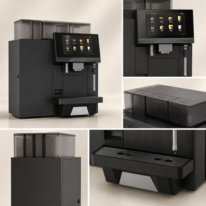 Machine à café commerciale intelligente U10, machine à expresso automatique, double écran tactile, solution de boissons pour café, hôtel, bureau 1. Commer - Product Image 3