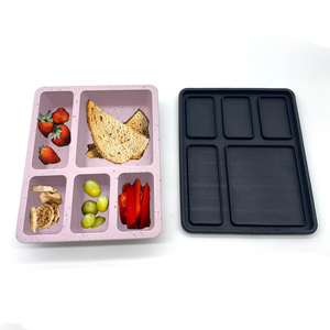 Conteneurs de stockage alimentaire en silicone de qualité supérieure pour la cuisine, avec couvercles étanches, pour congélation - Product Image 1