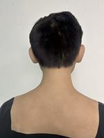 Masque en silicone réaliste avec cheveux, doux, élastique et confortable, pour homme, idéal pour le maquillage, les accessoires de performance et les couvre-chefs.