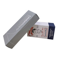 Boîte pliable de luxe pour soins de peau, coffret en carton d'emballage de parfum avec logo personnalisé, nouveau