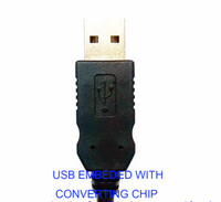 2M 7ft KB Wedge PS2 Cable USB Trenzado Datalogic GD4130D100 D131 Escáner de código de barras Chaqueta de PVC PS/2 Reemplazo de cable de impresora