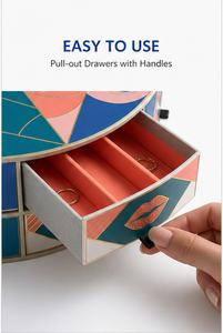 Wholesale Cylindrical Drawer Advent Calendar <b>Box</b> Rigid Cardboard <b>Empty</b> Mystery Blind <b>Box</b> <b>for</b> Jewelry and Beauty Product - Product Image 2