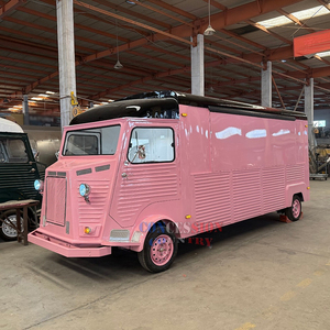 <span class=keywords><strong>Camion</strong></span> de restauration électrique mobile avec équipements, remorque alimentaire personnalisable style Citroën, à vendre - Product Image 1