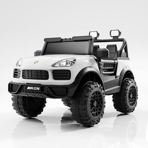 Voiture électrique pour enfants avec musique Bluetooth, batterie 12V 7Ah, 4 roues motrices, voiture jouet peinte avec siège en cuir, roues en EVA, modèle M19 - Product Image 5