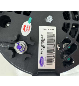 Pièces d'origine Carrier Transicold, alternateur 12 volts 70 ampères pour Carrier X2 /2100/2500 30-01114-06 30-00409-02 - Product Image 6