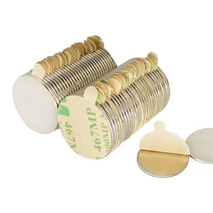 Nuovo arrivo a basso prezzo Adhes magnete forte N52 Craft magnete sottile disco rigido al neodimio magnete autoadesivo - Product Image 1