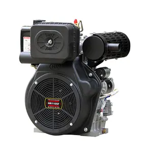 Higuadagna 1105 20hp motore diesel monocilindrico raffreddato ad aria generatore silenzioso portatile prezzo