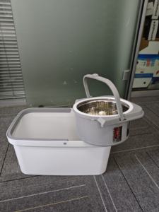 BENHENG, venta al por mayor, fregona de microfibra Magic Spin 360 con fregona de limpieza y fregona de poste retorcido inoxidable - Product Image 5