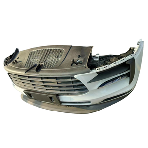 Alta calidad usada 2016-2020 para parachoques delantero <span class=keywords><strong>Porsche</strong></span> Macan con radiador Gershan accesorio de plástico automotriz - Product Image 4