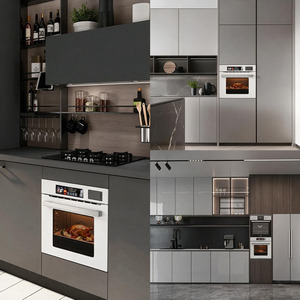 <span class=keywords><strong>Horno</strong></span> de Vapor Incorporado de <span class=keywords><strong>80</strong></span> L con Pantalla Táctil a Color, <span class=keywords><strong>Horno</strong></span> <span class=keywords><strong>Eléctrico</strong></span> Multifunción Inteligente para Cocina - Product Image 4