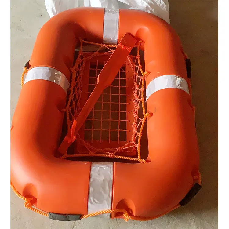 orange FRP plastic marine life float buoy raft 10 people