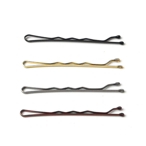 Épingles à cheveux <span class=keywords><strong>pour</strong></span> femmes 100 pièces accessoires de cheveux alliage en forme de vague épingles à cheveux simples barrettes de pince à cheveux en métal <span class=keywords><strong>pour</strong></span> <span class=keywords><strong>coiffure</strong></span> de mariée - Product Image 6
