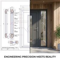 Puerta Abatible de PVC para Cocina, Baño, Dormitorio, Escuela, Hogar, Lavandería, Separador de Zonas, Privacidad, Ventilación, Higiénica, Doble Acristalamiento