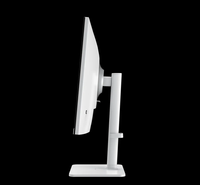 Ordinateur de bureau tout-en-un blanc avec écran intégré sans bordure pour le travail et l'étude