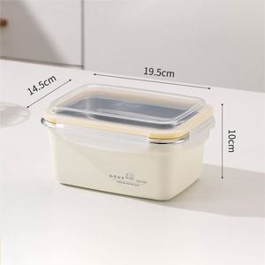 กล่องทิฟฟินโลหะสำหรับใส่ขนมปังเครื่องเทศผลไม้ใช้ในห้องครัวเชิงพาณิชย์ขนาดใหญ่ภาชนะเก็บรักษาอาหารชุดขนมกรอบพร้อมที่จับฝาปิด - Product Image 6