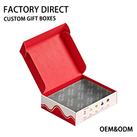 Caja de Envío Portátil Impresa a Todo Color con Forro de Esponja, Logotipo Personalizado, Ecológica, Reciclable, Plegable y Corrugada