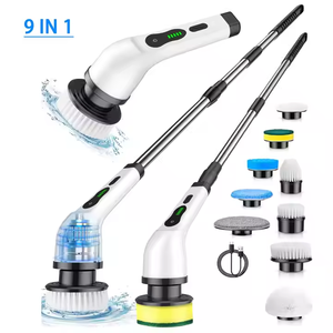 Nouvelle brosse de nettoyage électrique sans fil 9-en-1 en gros, brosse rotative de rechange pour aspirateur électrique - Product Image 1