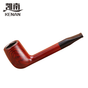 Kenan Smoking Pipe Bent Type Marble Pattern Resin Stem Durable Tobacco Pipe - Product Image 3