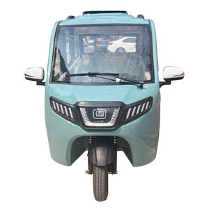 Взрывная модель ударного электрического трехколесного велосипеда с навесом для взрослых - Product Image 2