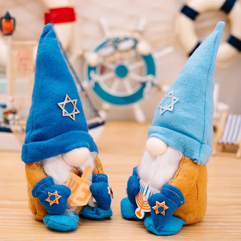 Hanukkah Dwarfs Jewish Home Decorations Hanukkah Mr. and Mrs. Sweden Chanukah Decorations