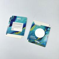 Boîtes cadeaux en carton pliables personnalisées avec fenêtre transparente, boîte d'emballage pour sous-verres