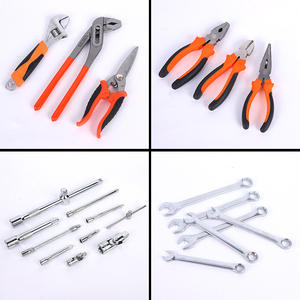 Ensemble de 160 outils de réparation de moteur automobile comprenant des pinces, un marteau, une clé à cliquet, un tournevis, des embouts, des pinces hexagonales, un coffret emballé - Product Image 3