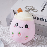Fabricant sur mesure d'ouvre-bouteilles porte-clés fantaisie, petits modèles Kawaii en forme 3D, imprimés en sérigraphie, en coton bulle et peluche douce