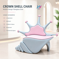 Chaise de salon moderne en fibre de verre, durable, écologique, pour appartement