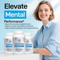 Capsules de champignons purs à marque privée : Soutien cognitif et immunitaire – Complément à base de champignons naturels (Crinière de lion)