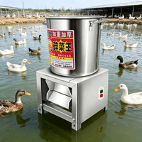 Nieuwe 220V Mini RVS Groente- en Fruitvermaler voor Pluimveevoer Multifunctionele Elektrische Molen