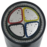 Câbles d'alimentation 16mm 3 conducteurs 4 conducteurs Câbles blindés Prix Moyenne tension Haute pression Conducteur en cuivre Isolation PVC/XLPE 400mm