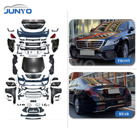 Kit carrosserie style AMG Junyo pour Mercedes Classe S W221, amélioration W222, avec embouts d'échappement S65, pare-chocs avant et arrière