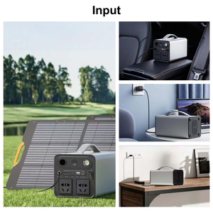 Generador Solar Portátil de 300W, Estación de Energía con Batería LiFePO4, MPPT, Onda Sinusoidal Pura, <span class=keywords><strong>Linterna</strong></span> para Hogar y Exteriores - Product Image 4