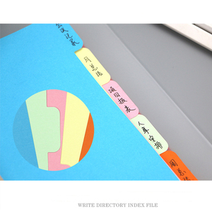 Planificateur A5 A6 <span class=keywords><strong>A7</strong></span> avec logo personnalisé, classeur à 6 anneaux, diviseurs d'index, organisateur pour l'école et le bureau, boîte d'emballage promotionnelle pour cadeaux - Product Image 6