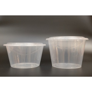 अच्छी कीमत पीपी प्लास्टिक खाद्य कंटेनर आयताकार गोल स्पष्ट डिस्पोजेबल घर और रसोई के लिए डिलीवरी लंच बॉक्स - Product Image 1