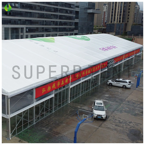 Superb <b>Tent</b> Outdoor Aluminum <b>Frame</b> Event <b>Tent</b> Rectangular PVC Cover Rainproof Celebration Use - Product Image 4